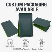Bolsa de Fondo Cuadrado de Aluminio para Envasado de Té, con Impresión en Huecograbado PE