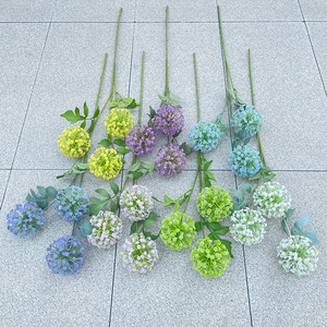 Flores Artificiales de Gypsophila de 3 Cabezas, Gypsophila <span class=keywords><strong>Paniculata</strong></span> de Plástico para Decoración Suave de Habitaciones, Arreglos Florales para Bodas y Hogar - Product Image 2