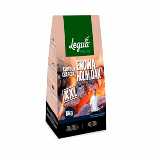 Bolsa de carbón de roble de 10kg de fabricante español, carbón ecológico de calidad natural con largo tiempo de combustión para barbacoa - Product Image 2