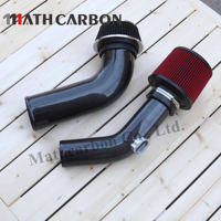 Pipa Serat Karbon Kering Custom Mathcarbon 3k Twill Matte Glossy Tahan Suhu Tinggi 100% Teruji M15