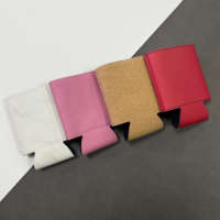 Porte-bouteille isotherme en similicuir personnalisable au laser, grande capacité, multicolores, pour cadeaux d'affaires