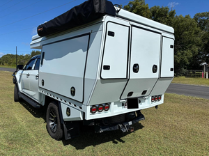 <span class=keywords><strong>Camper</strong></span> Deslizable con Techo Elevable para Chasis Isuzu Dmax, Extensión de Chasis con Techo Eléctrico y <span class=keywords><strong>Cama</strong></span> Queen - Product Image 3