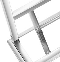 Table pliante en acier inoxydable multifonctionnelle pour le camping en plein air et le barbecue