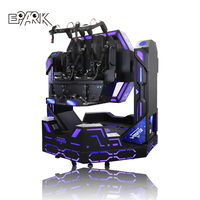 Simulador de Movimiento 2dof Vr 1080 Iron Warrior, Silla de Movimiento de 360 Grados, Simulador de Vuelo Vr