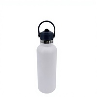 Bouteille d'eau isotherme en acier inoxydable de 22 oz avec couvercle à bec verseur, anti-fuite, sans BPA, gourde de sport, fabricant de logos personnalisés