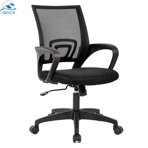 Silla de ordenador giratoria de bajo precio al por mayor, muebles ergonómicos de oficina, silla ejecutiva ajustable de malla para visitantes - Product Image 1