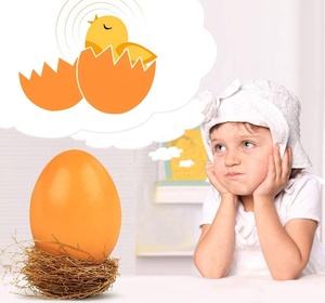 Los huevos de <span class=keywords><strong>gallina</strong></span> alientan la puesta de huevos y desalientan el picoteo y el comer, ideal para la prueba de broodiness, huevos de <span class=keywords><strong>gallina</strong></span> ficticios de madera - Product Image 4