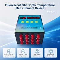 Capteur de Température Optique Passif 3mm pour Surveillance d'Armoire, de -50°C à 300°C, Alarme Relais, Moniteur Thermique sur Rail DIN