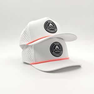 Fabricante OEM ODM, Gorra de Alta Calidad Personalizable de Poliéster/Algodón con Logotipo de Leopardo/Puntos, Corte Láser, Estilo Dad Hat, 5 Paneles, Unisex - Product Image 5