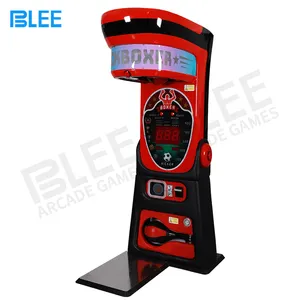 Sokak eğlence jetonlu spor Arcade boks oyun makinesi maquina de soco Ultimate Big Punch boks oyun makinesi