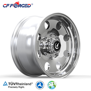 Rines Forjados para Camioneta, 20, 22, 24 Pulgadas, 8x180, 8 Birlos, para Chevy Silverado, GMC Sierra <span class=keywords><strong>HD</strong></span>, Pulidos a Espejo, 8 Orificios - Product Image 6