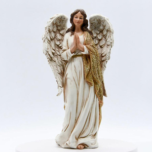 Juego de figuritas de Belén religioso, decoración del hogar, figuritas de Navidad artificiales, 7 Uds., resina, Cruz ecológica, Europa, Xiamen - Product Image 6