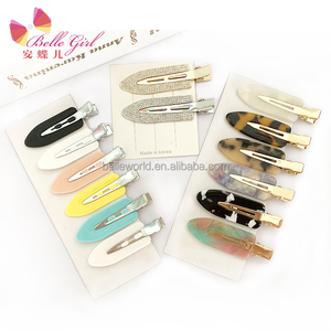 BELLEWORLD 2021 Nouveaux accessoires de coiffure de salon de coiffure, pinces à <span class=keywords><strong>cheveux</strong></span> en métal sans couture, pinces à <span class=keywords><strong>cheveux</strong></span> de <span class=keywords><strong>maquillage</strong></span> pour femmes et filles - Product Image 1
