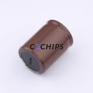 Condensateur électrolytique en aluminium à encliquetage LNH450M477T452S1EA, composant traversant (THT), D35xL45mm 470uF 20% 450V 10mm - Product Image 2