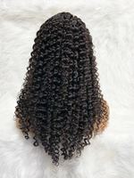 Peluca de Encaje Frontal HD, Cabello Virgen Largo con Ondas Profundas de 18-24 Pulgadas, Densidad 150%, Línea de Cabello Natural, Talla Pequeña/Grande