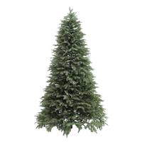 Sapin de Noël artificiel de qualité supérieure, pliable, ignifuge, en PE et PVC, adapté aux animaux domestiques, vendu directement d'usine, modèle 2025