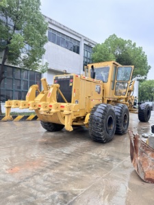 2021 Japón hizo Original Caterpillar 16G 16 toneladas rueda Motor niveladora máquina de construcción de carreteras 140G 140h 140K precio bajo venta - Product Image 5