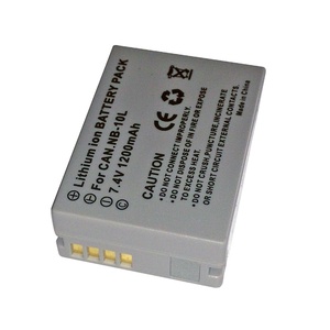 สำหรับกล้องดิจิตอล Canon SX60 HS, SX50 HS, SX40 HS, G15, <span class=keywords><strong>G16</strong></span>,g1 X และ G3 X ชาร์จ NB-10L NB10L แบตเตอรี่ Pack - Product Image 1