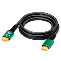 Câble HDTV 8K 2.1 48 Gbps haute vitesse, 8K 60 Hz 4K 120 Hz HDR ARC Connecteur plaqué or pour PS5/HDTV/Projecteur