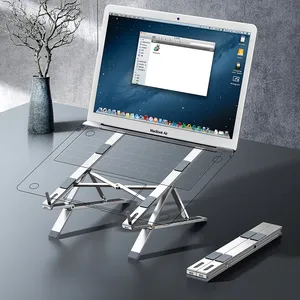 Verstelbare Laptop Houder Ondersteuning Notebook Stand Draagbare Laptop Standaard Voor Mackbook Pro Riser