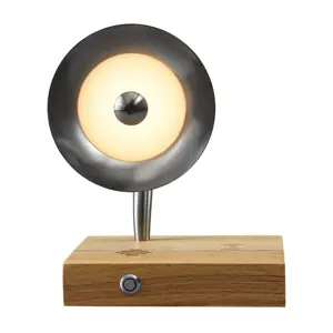 2023 Factory supplier new technology products LED table lamp with wireless charger and bluetooth speaker for smart home decor