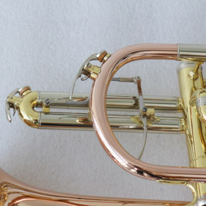 <span class=keywords><strong>Cornet</strong></span> Focustyle BB Tone en laiton, avec cloche en cuivre phosphoreux, tube de guidage en cuivre nickelé, <span class=keywords><strong>pistons</strong></span> en acier inoxydable, fabriqué en Chine - Product Image 6