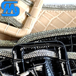 Tomaia per scarpe da donna in pelle sintetica a due fibbia-comoda e traspirante per <span class=keywords><strong>sandali</strong></span> estivi, semilavorati - Product Image 4