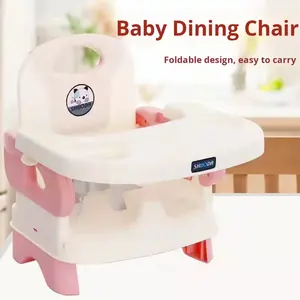 Venta al por mayor barato plástico niños silla alta plegable bebé comedor silla alta 3 en 1 alimentación del bebé comer trona de madera <span class=keywords><strong>2022</strong></span> - Product Image 6