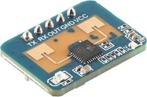 Module de capteur radar de présence humaine LD2410C HLK-LD2410 port série IO 24GHz bande ISM ondes millimétriques CI sans contact - Product Image 3