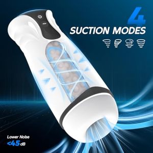 Bomba de herramientas grande Penisen, masturbador masculino automático, juguetes silenciosos para adultos para parejas, ropa interior de empuje, masturbación para hombres - Product Image 3