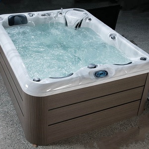 <span class=keywords><strong>Spa</strong></span> paresseux Bain à remous Étapes Chauffage Ozone Overflow Whirlpool Outdoor Hot Tub Swim <span class=keywords><strong>Spa</strong></span> - Product Image 4