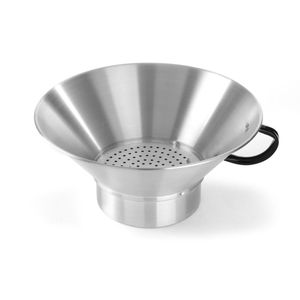 Escurridor de Patatas de Acero Inoxidable HENDI para Cocina Comercial, Diámetro 400xAltura 170mm, Fácil de Limpiar - Product Image 1