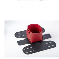 Mini panier de rangement pliable, organisateur de bureau simple, cubes de rangement en cuir pour la décoration de la maison, du bureau et de l'école