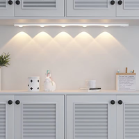 En gros Rechargeable Dimmable Motion Sensor Cabinet Lights Design moderne Ombre Direction pour la maison Salon Cuisine Escaliers