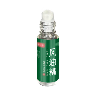 Óleo Essencial Roll-On Fengyou Jing Alívio Natural para Dores De Cabeça Doença De Movimento Mordidas De Inseto - Product Image 4