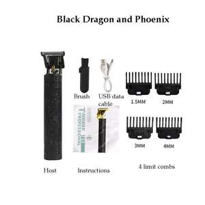 Tondeuse à cheveux électrique pour hommes à chargement USB à usage domestique Coupe-cheveux à prix d'usine avec caractéristiques de conception