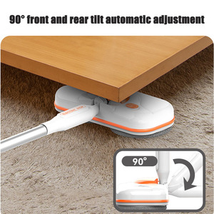 Oem bán buôn LED ánh sáng sàn di động sàn ướt lau điện sạch hơn không dây lau điện - Product Image 2