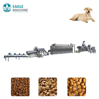 Fabricant de machines pour aliments pour chiens et poissons, ligne de production d'extrusion à double vis