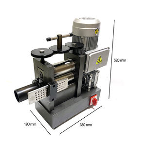 เครื่องรีดโลหะอัตโนมัติสำหรับงานเครื่องประดับ ขนาด 160x70 มม. ขายดี เครื่องรีดโลหะไฟฟ้าสำหรับงานเครื่องประดับ - Product Image 5