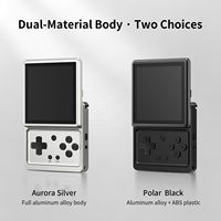 Console de jeu portable Anbernic RG Rotate, 20+ simulateurs, alliage d'aluminium, écran 3,5 pouces, processeur Unisoc Tiger T618