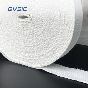 <span class=keywords><strong>Cinta</strong></span> trenzada de fibra cerámica, cuerda cuadrada de fibra cerámica para sellado de puertas y conexión de bridas - Product Image 4