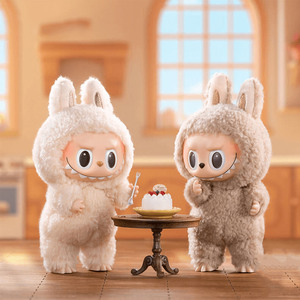 Labubu popmart Macaron The Monster น่ารักอินเทรนด์ของเล่นรูปตุ๊กตาปริศนากล่องปริศนาของแท้ - Product Image 4