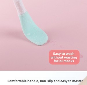 Dual-Head <b>Cubed</b> TPE Silicone Multi-Function DIY Film Conditioning Stick Beauty Tool for Face Cleaning and Wash Brush - Product Image 3