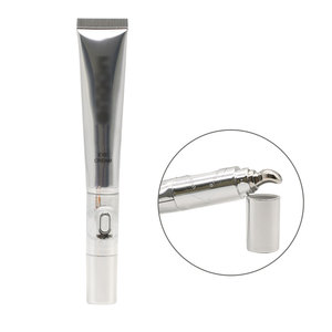 Hot Sale D19Mm Functional Plastic tube Packaging Eye Cream Cosmetic Tube With Metal Electronic vibrating Applicator