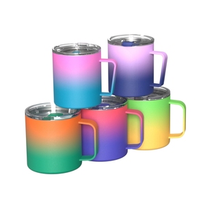 Cốc Đổi Màu Nóng Lạnh Gradient Thép Không Gỉ Cốc Cà Phê Chai Nước Uống - Product Image 2