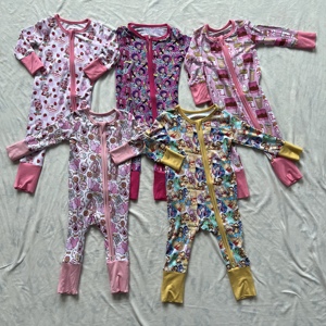 Envío Rápido RTS Caja Misteriosa de Pijamas de Bambú, Estilos Aleatorios, Caja Sorpresa de Peleles, Caja Ciega de Bambú para Bebé - Product Image 1