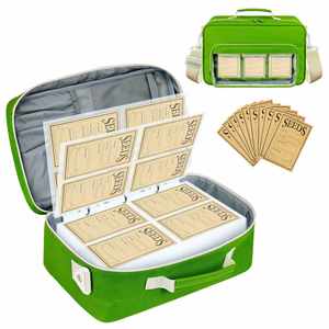<b>Seed</b> <b>Storage</b> Organizer Binder with 20 PCS Reusable <b>Seed</b> Envelopes - Product Image 1