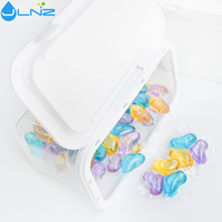 Produk Terlaris JL Oem 3 in 1 Deterjen Pod Cuci Pakaian Butiran Pembersih Perlengkapan Cuci Pakaian Pod Cuci