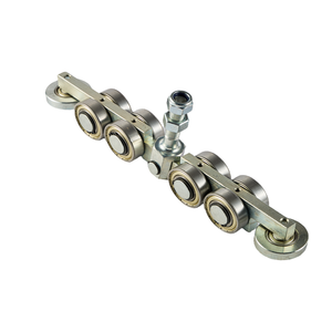 Дверные ролики, шкив, подвесной рельсовый канал, стальные аксессуары для тяжелых промышленных раздвижных дверей, подвесной рельс, обработка литья - Product Image 6