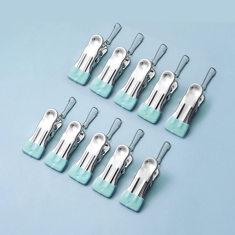 สีม่วงเข้ม - สไตล์ตัวล็อคโซ่ (ชิ้นเดียว)